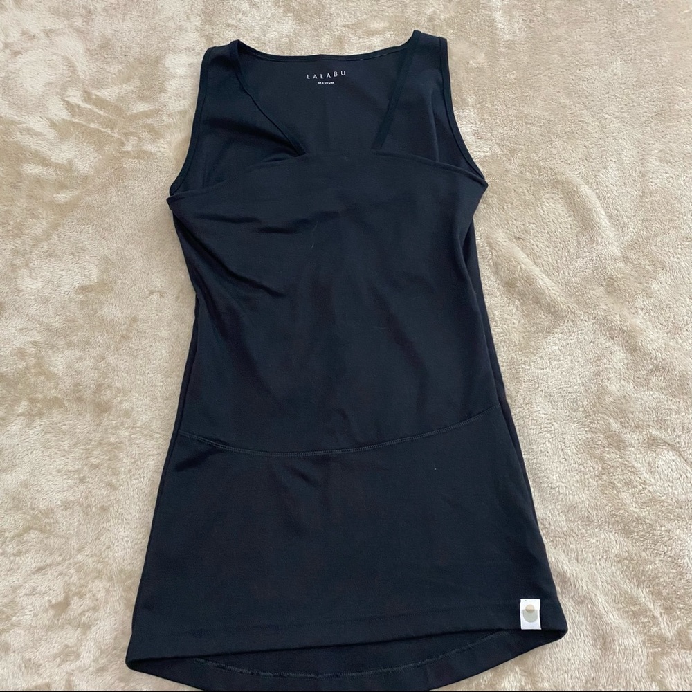 Lalabu Black Soothe Baby Wearing Nursing Tank Top